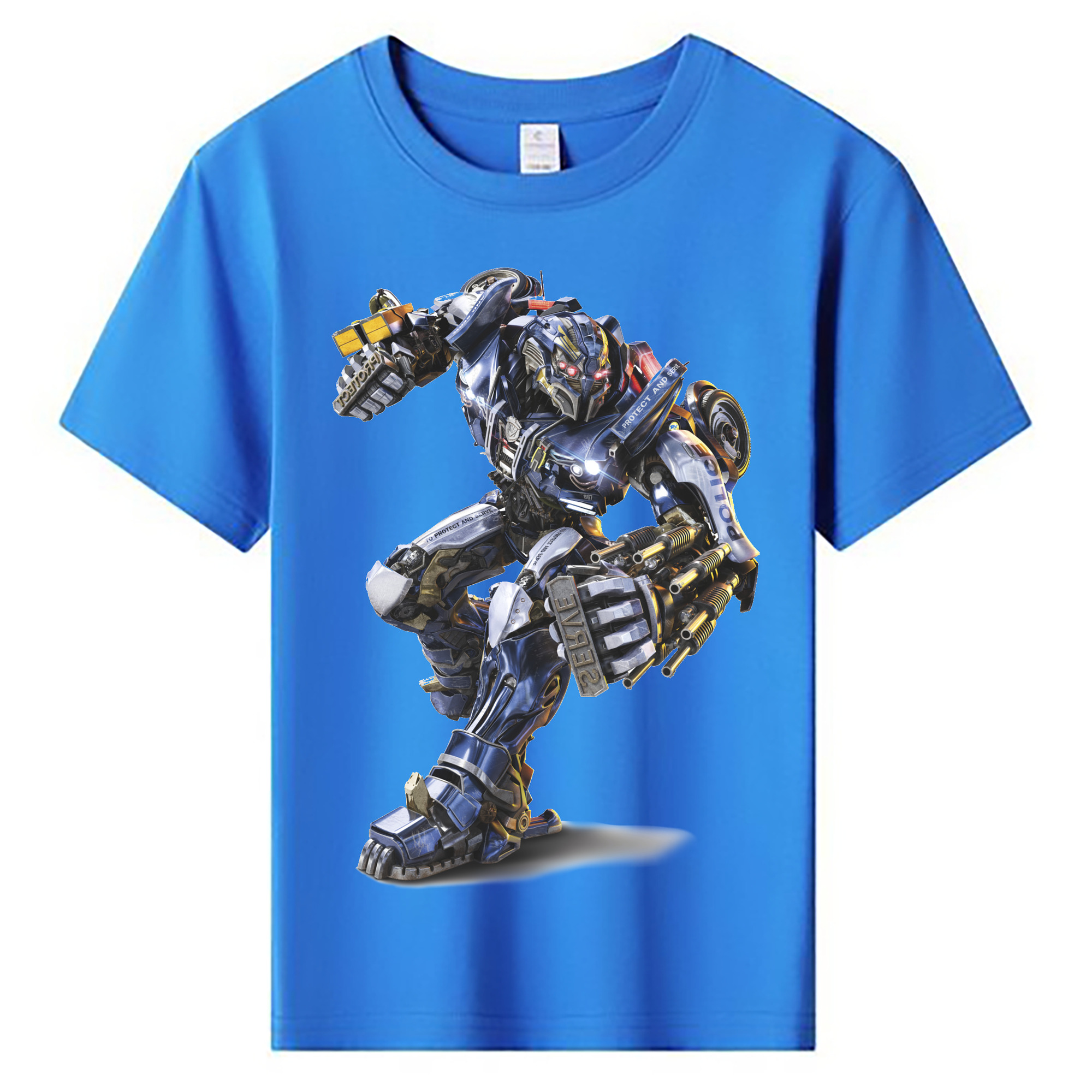 （画像用）  綿100％キッズTシャツ（フロントプリント）
